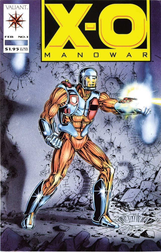 X-O Manowar #1 - Retribution Part 1: Into The Fire released by Valiant on February 1, 1992
