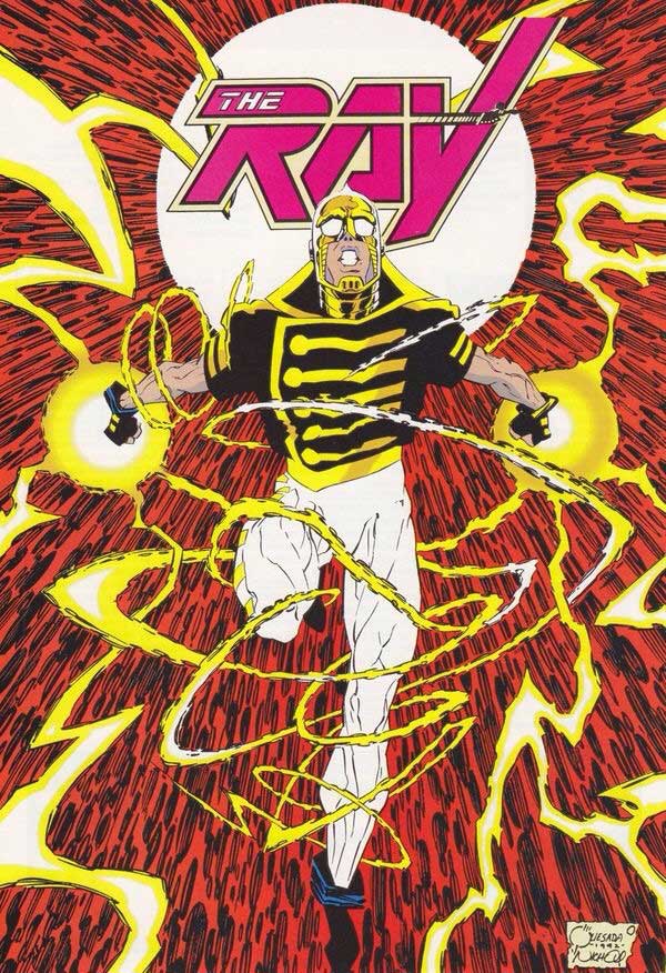 Ray Terrill, the Ray, debuted in The Ray #1 (December 17, 1991).