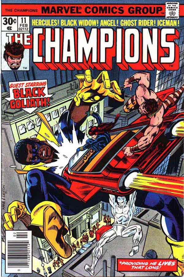 The Champions #11 - (Marvel) - Covers