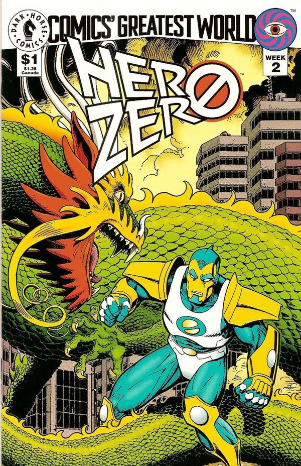 Comics' Greatest World: Vortex #2 - Hero Zero (Dark Horse Comics) - Comic Covers