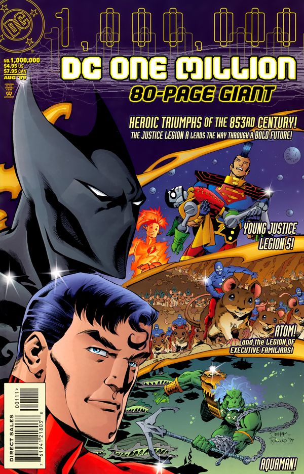 DC One Million 80-Page Giant #1000000 - The One Million Universe at a Glance released by DC Comics on August 1999