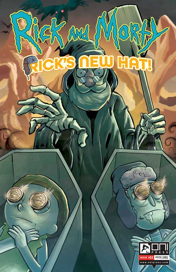 Rick and Morty #3: Rick's New Hat (@OniPress) New Comics