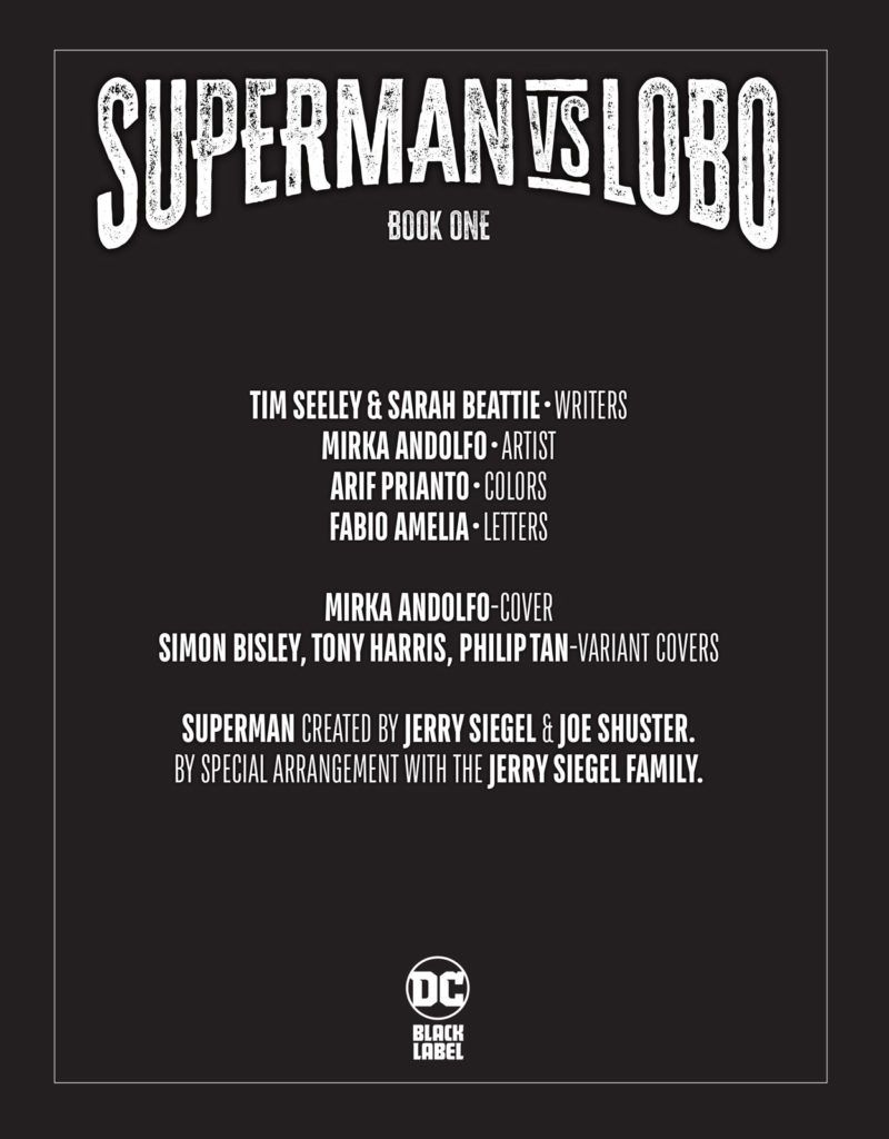 The Man of Steel Meets the Main Man in 'Superman vs. Lobo'