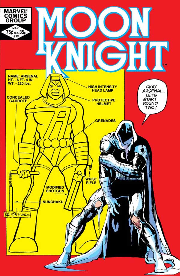 Moon Knight #19 (Marvel) - Covers