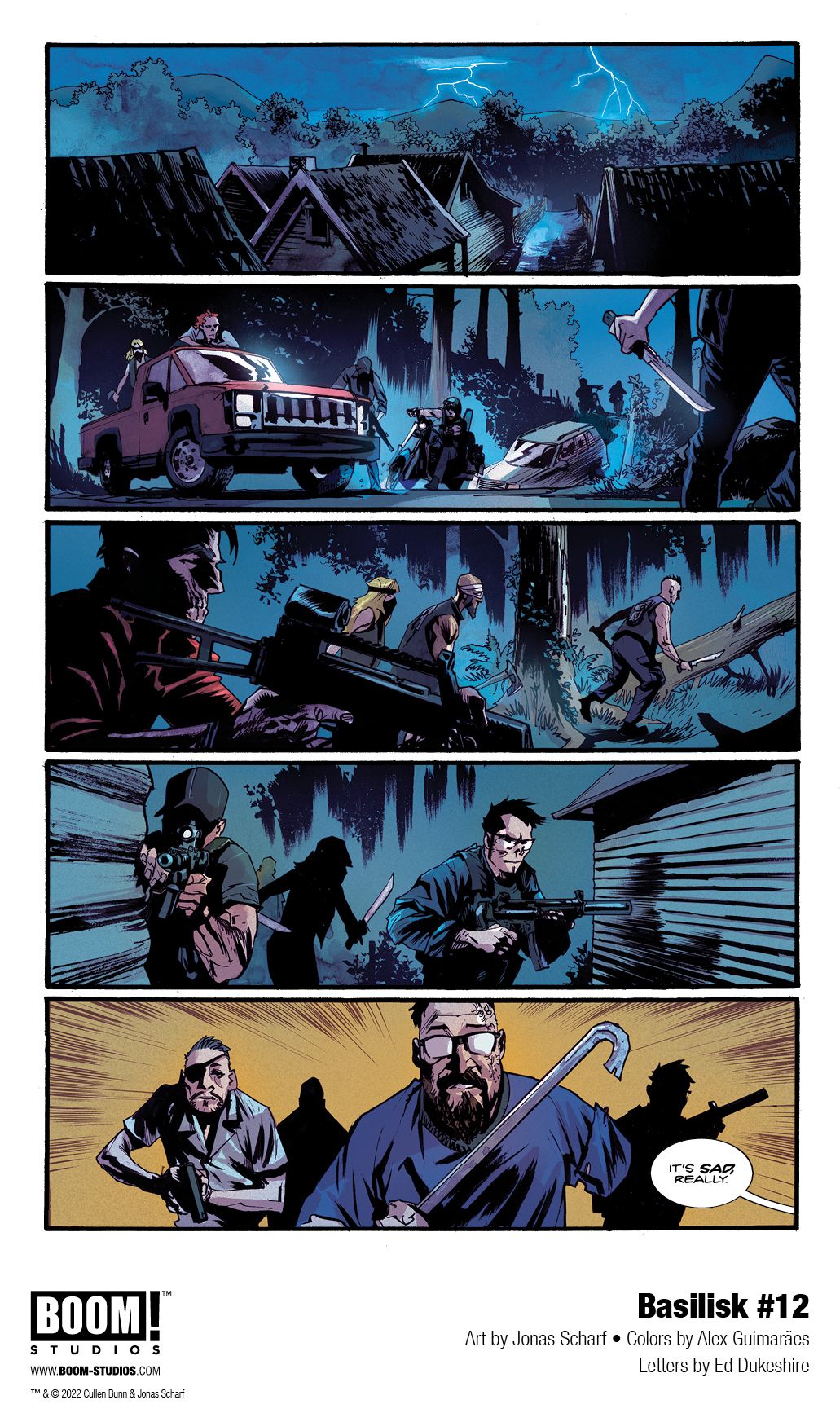 BASILISK SERIES FINALE from BOOM! Studios • Comic Book Addicts