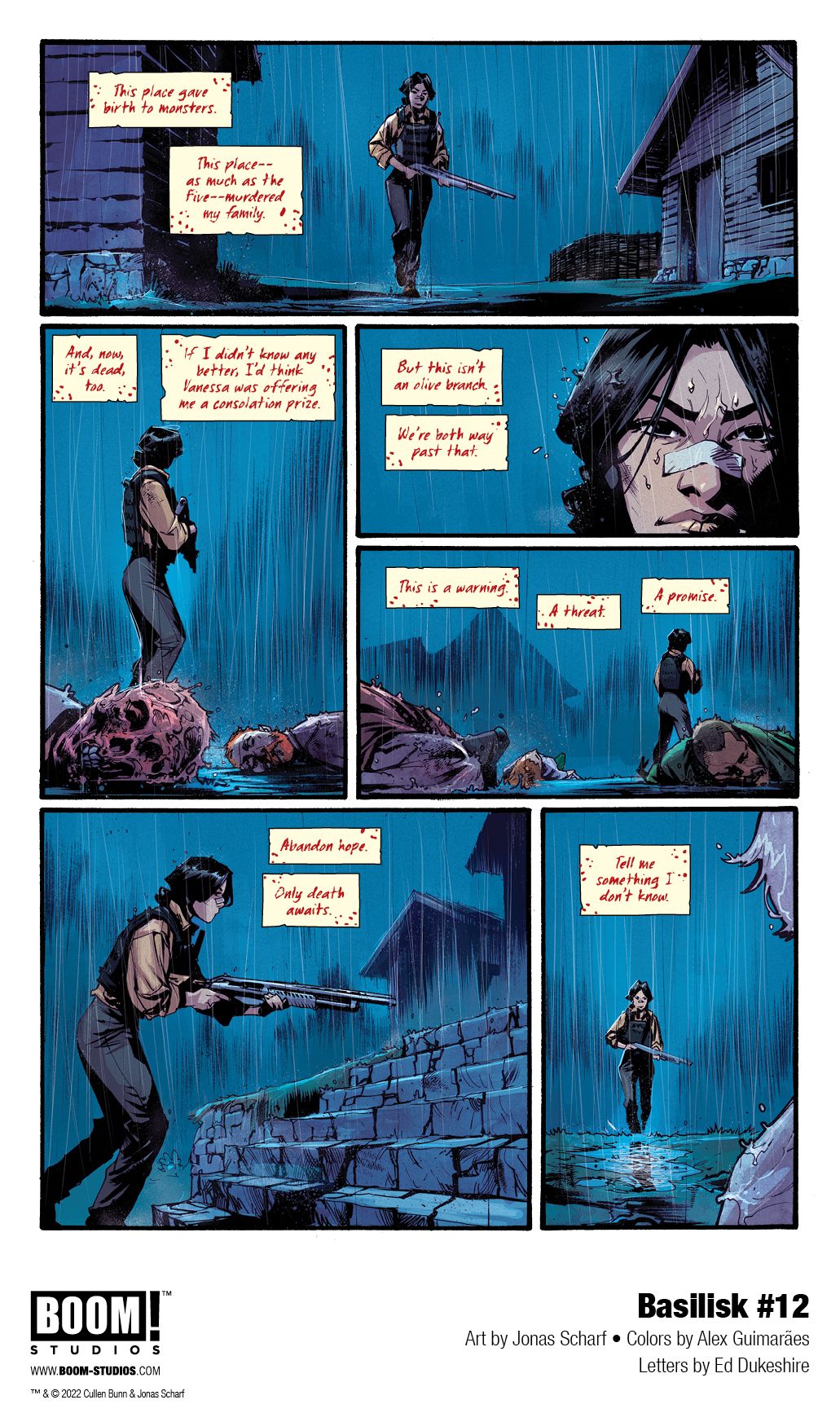 BASILISK SERIES FINALE from BOOM! Studios • Comic Book Addicts