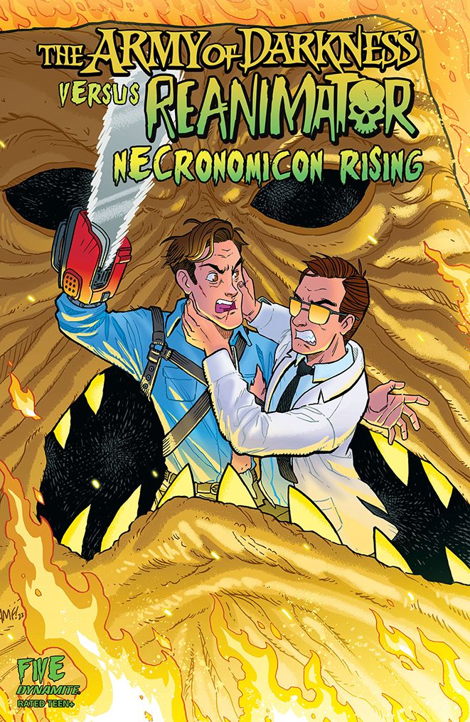The Army of Darkness vs. Reanimator: Necronomicon Rising #5 (Preview) Dynamite Entertainment