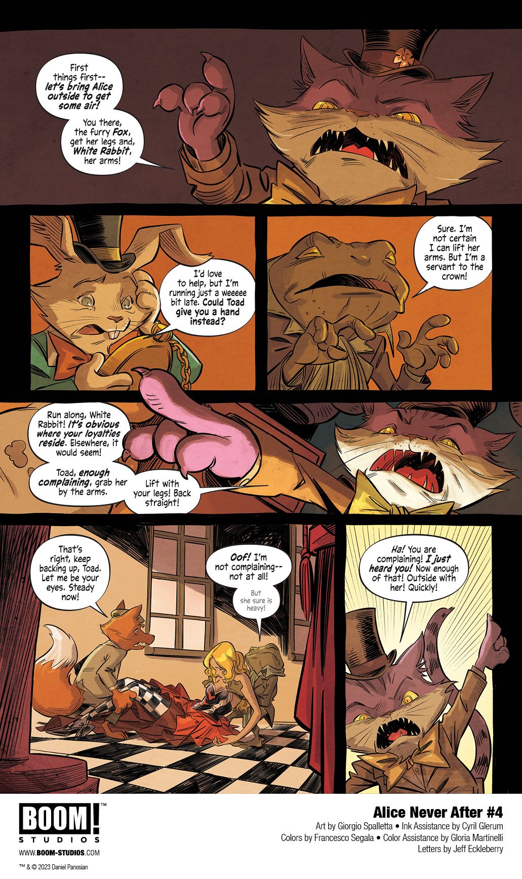Alice Never After #4 (BOOM! Studios) First Look