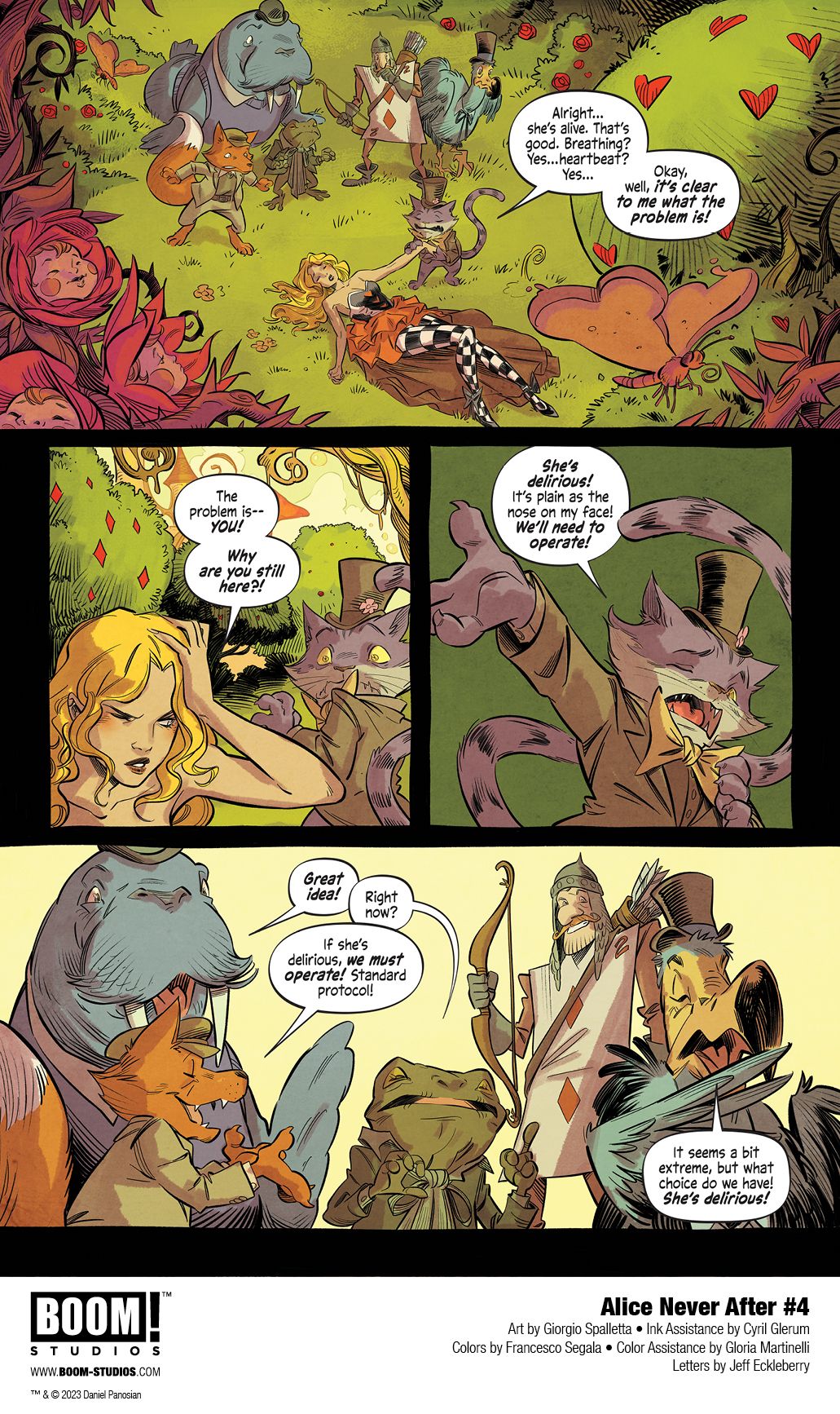 Alice Never After #4 (BOOM! Studios) First Look