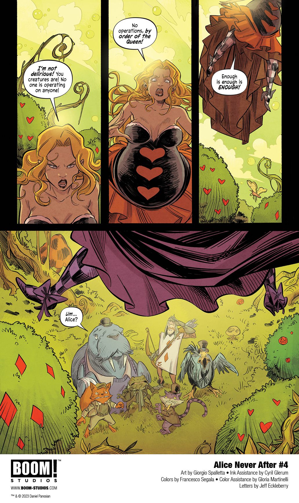 Alice Never After #4 (BOOM! Studios) First Look
