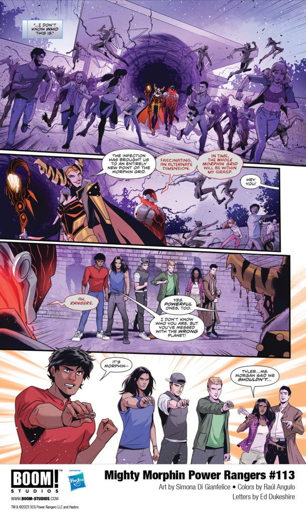 Mighty Morphin Power Rangers #113