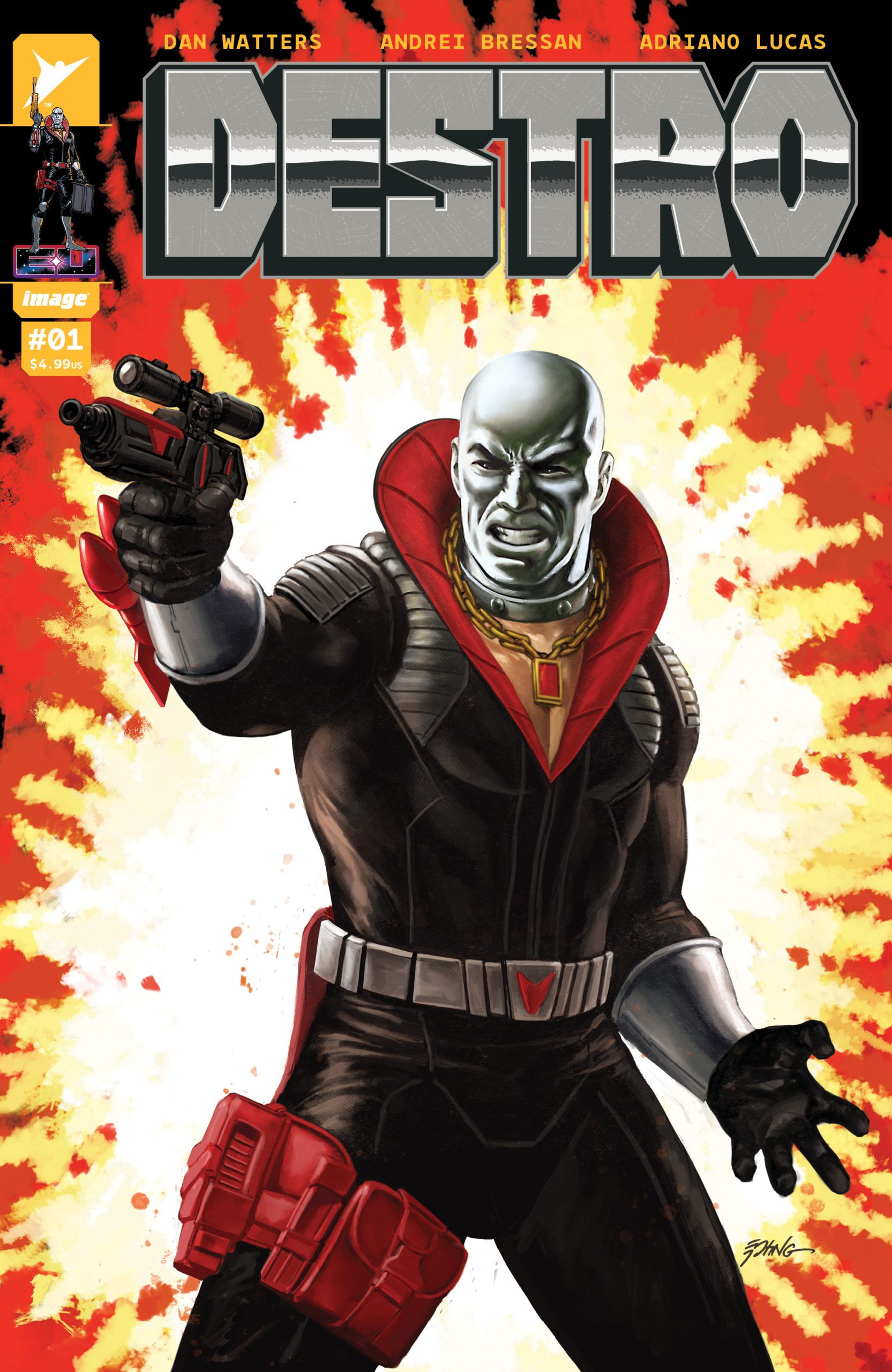 DESTRO #1 by Dan Watters & Andrei Bressan