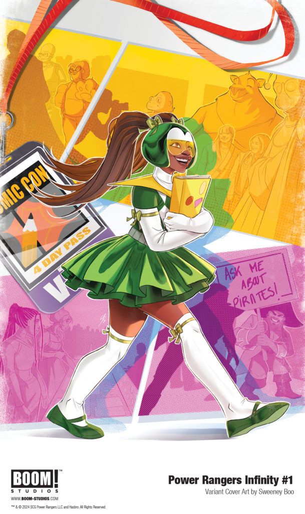 A New Team of POWER RANGERS Rises at BOOM! Studios