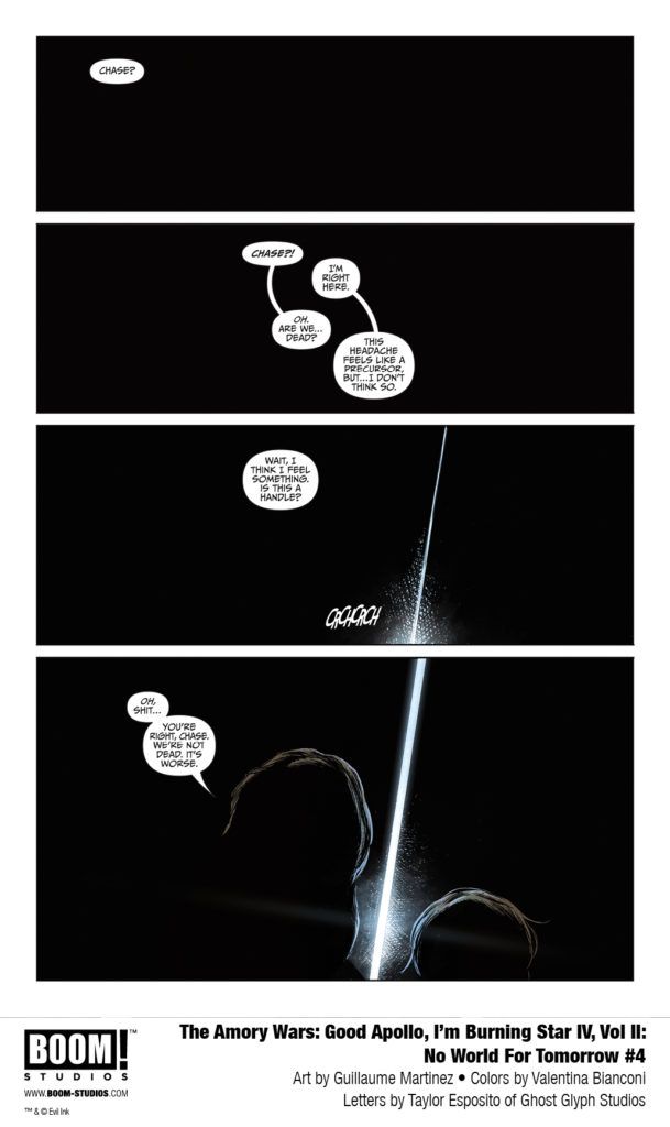 The Amory Wars: No World for Tomorrow #4 (BOOM! Studios) First Look