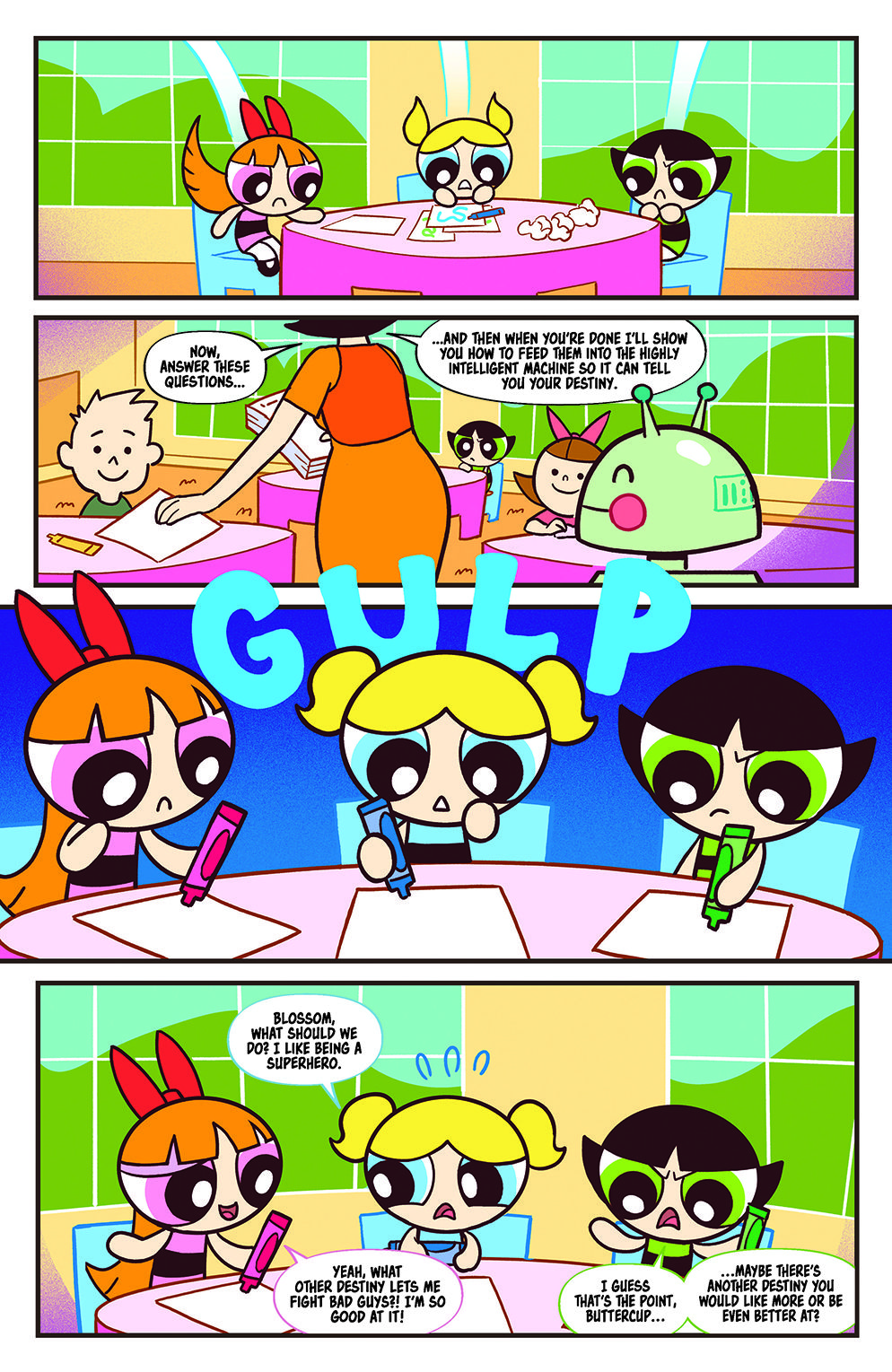 The Powerpuff Girls #1 (Dynamite Entertainment) First Look