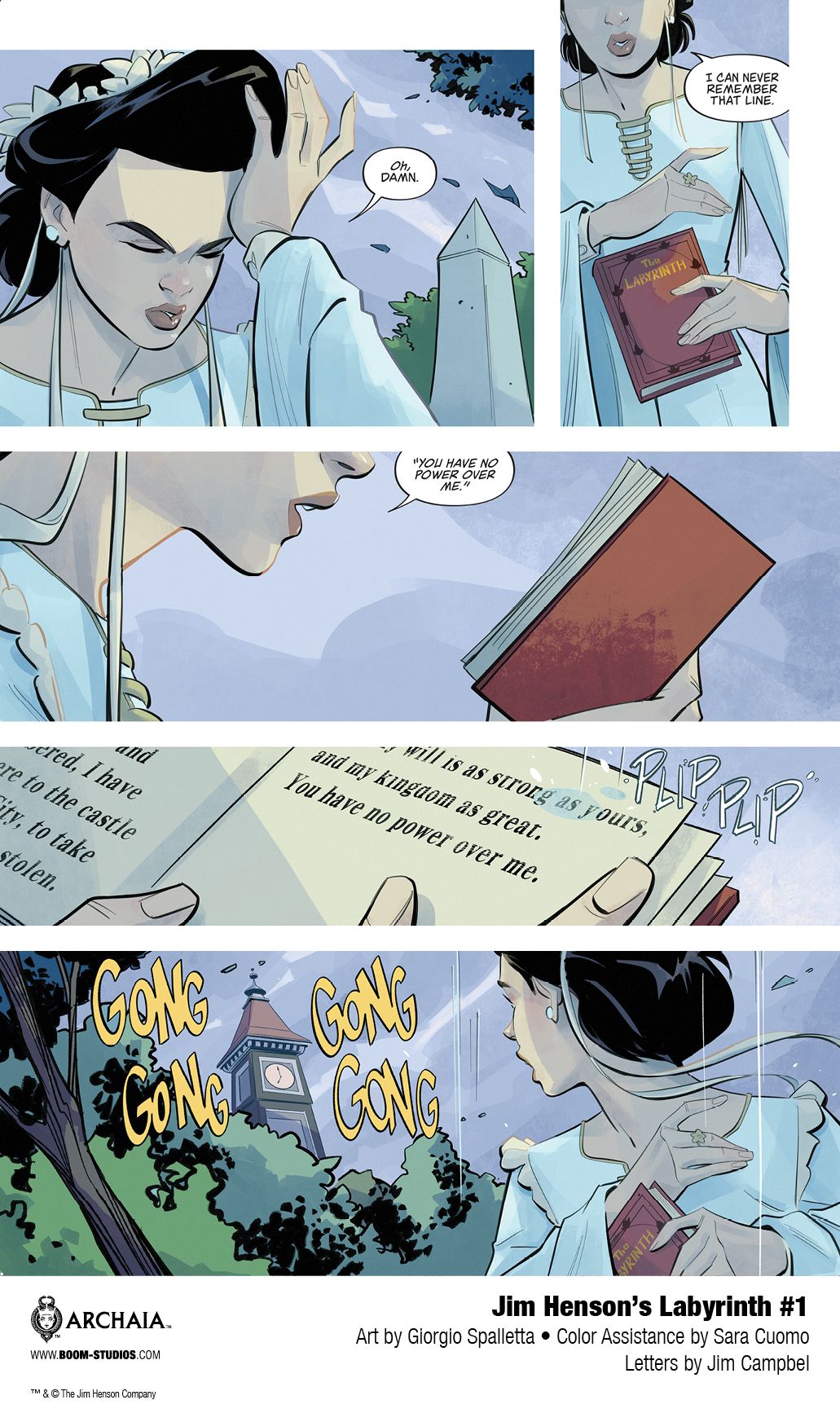 Jim Henson's Labyrinth #1 (BOOM! Studios) First Look