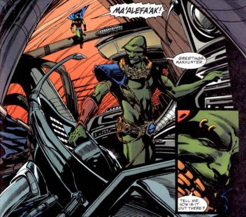 Ma'alefa'ak (August 5, 1998) This Day In Comics - Martian Manhunter #0