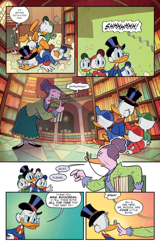 DuckTales #4: Scrooge's Library Treasure Hunt