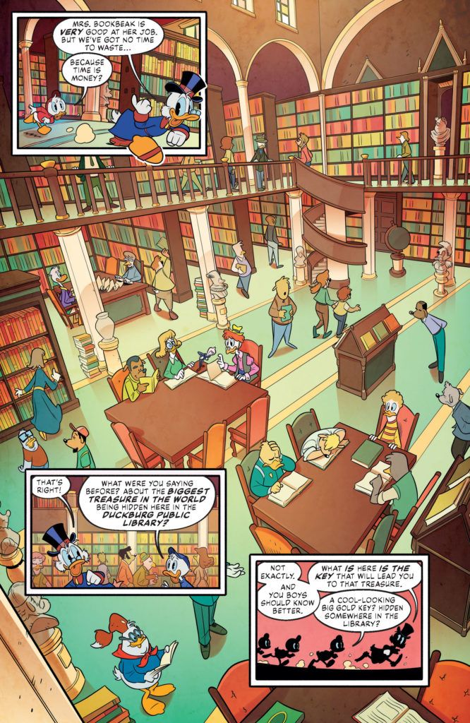 DuckTales #4: Scrooge's Library Treasure Hunt