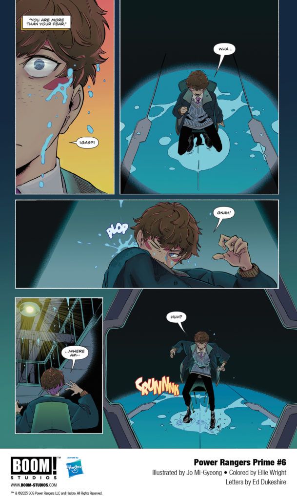 Power Rangers Prime #6 First Look - BOOM! Studios