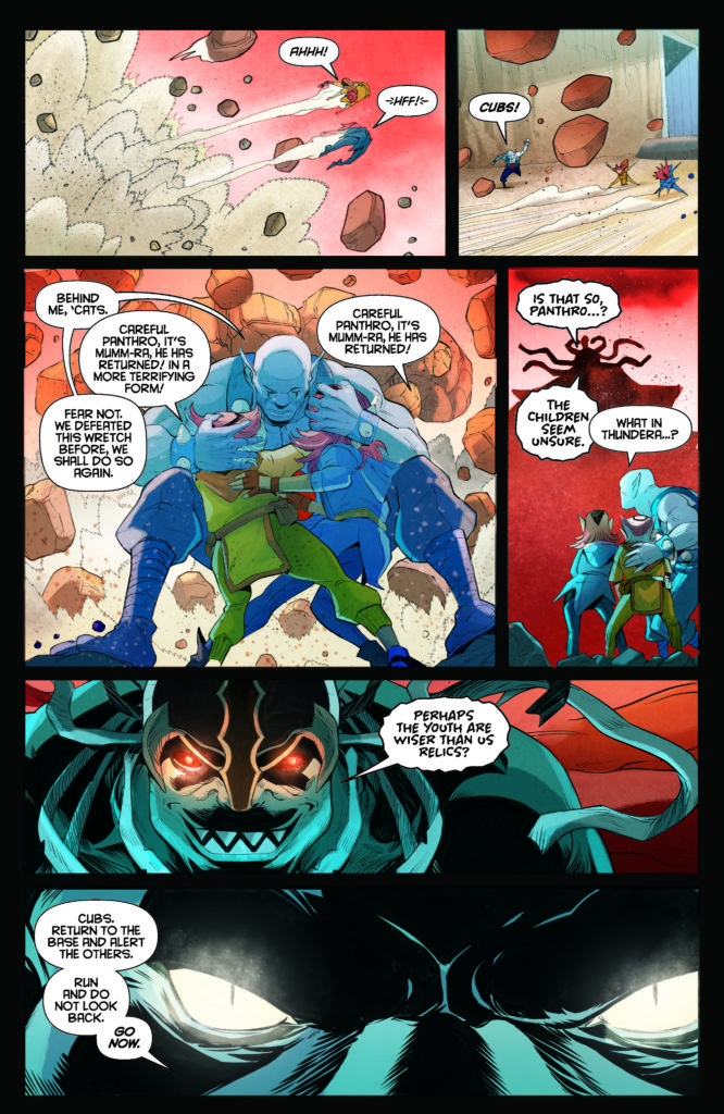 ThunderCats #14 Preview: Mumm-Ra Attacks! (Dynamite)