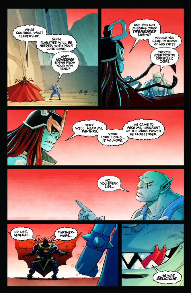 ThunderCats #14 Preview: Mumm-Ra Attacks! (Dynamite)