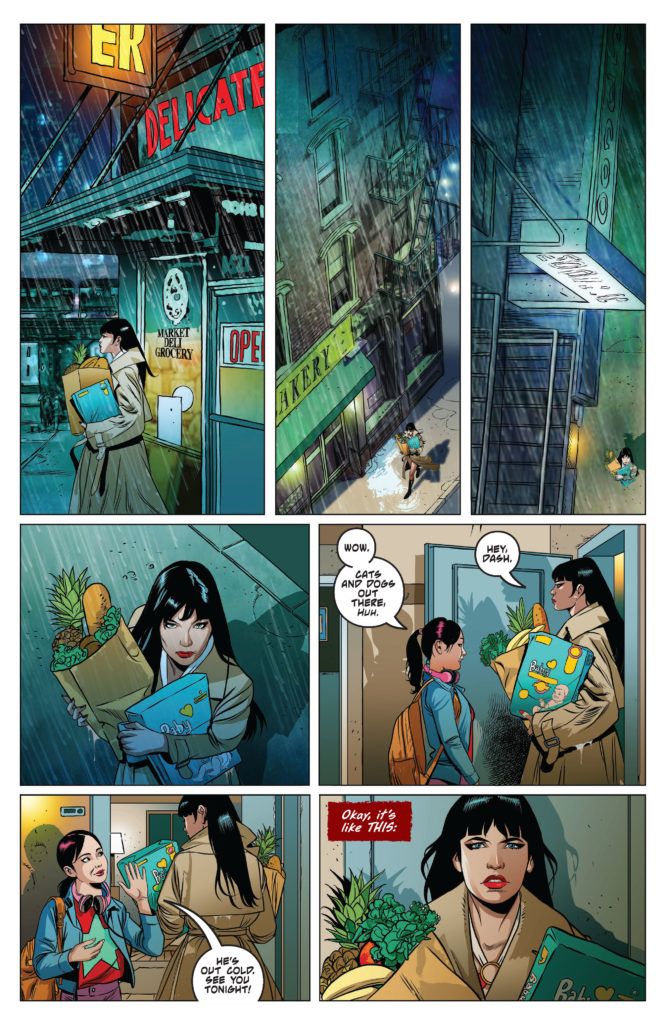 Vampirella #1: Motherhood and Apocalypse (