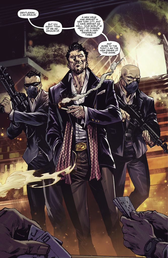 Dark Honor Comic: NYC Crime Thriller Hits in May