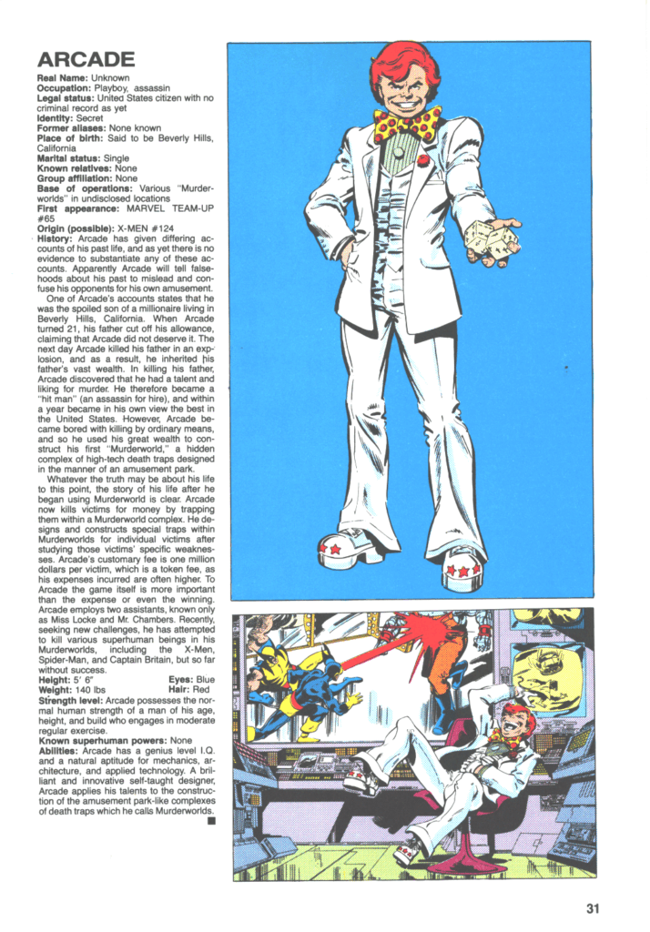 Marvel's Arcade: Master of Murderworld (1983)