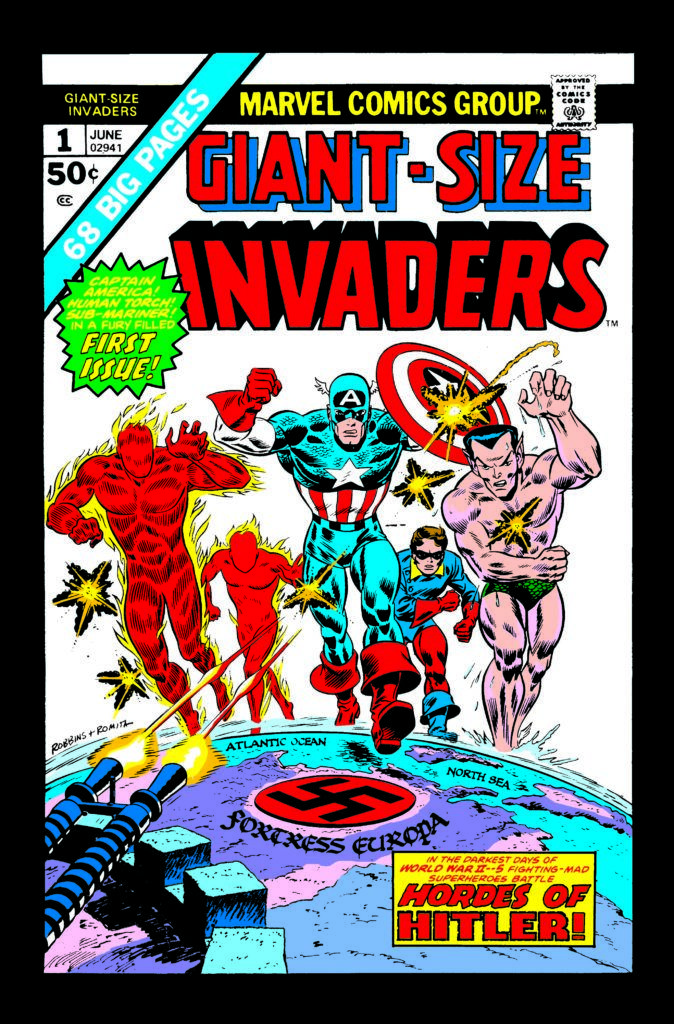 The Invaders Marvel Comics: WWII Heroes Unite!