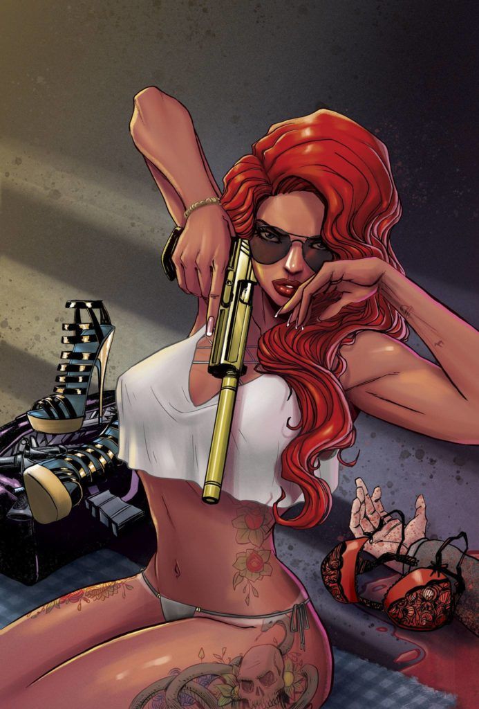 Titan Comics' Heat Seeker: Exposed #1: Dahlia Racers on the Run