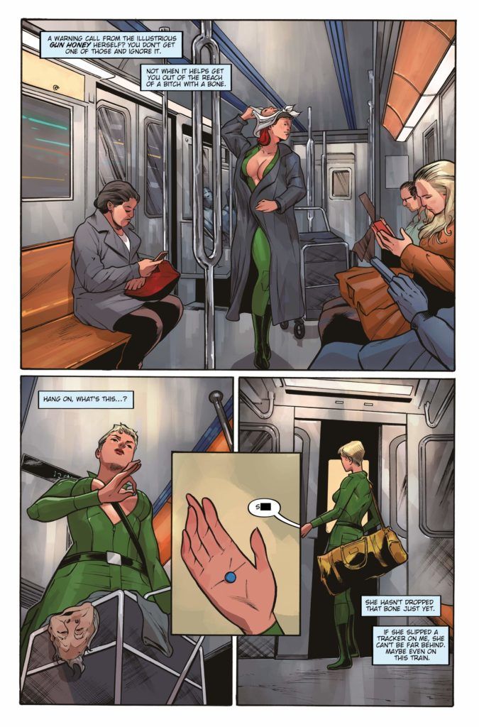 Titan Comics' Heat Seeker: Exposed #1: Dahlia Racers on the Run