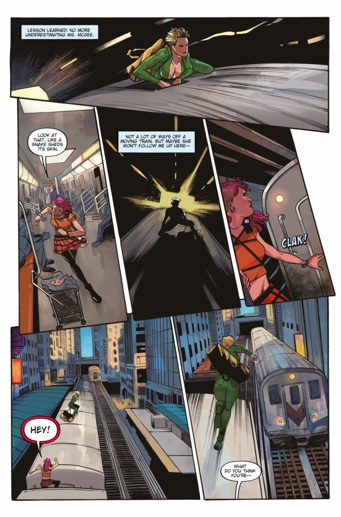 Titan Comics' Heat Seeker: Exposed #1: Dahlia Racers on the Run