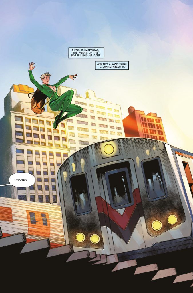 Titan Comics' Heat Seeker: Exposed #1: Dahlia Racers on the Run