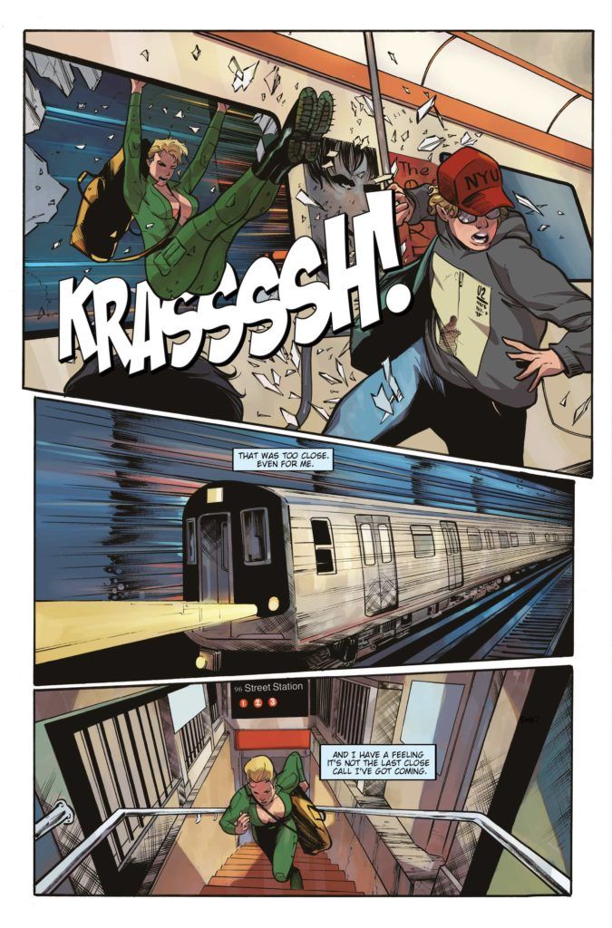 Titan Comics' Heat Seeker: Exposed #1: Dahlia Racers on the Run