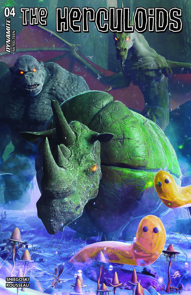 Dynamite: Herculoids #4 Zok Takes Flight