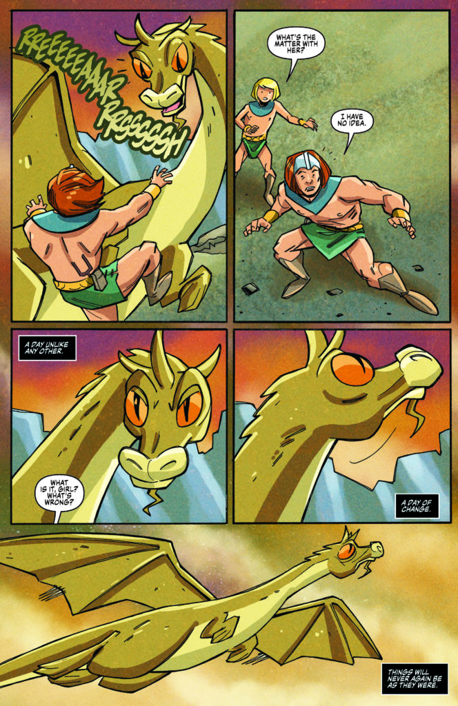 Dynamite: Herculoids #4 Zok Takes Flight