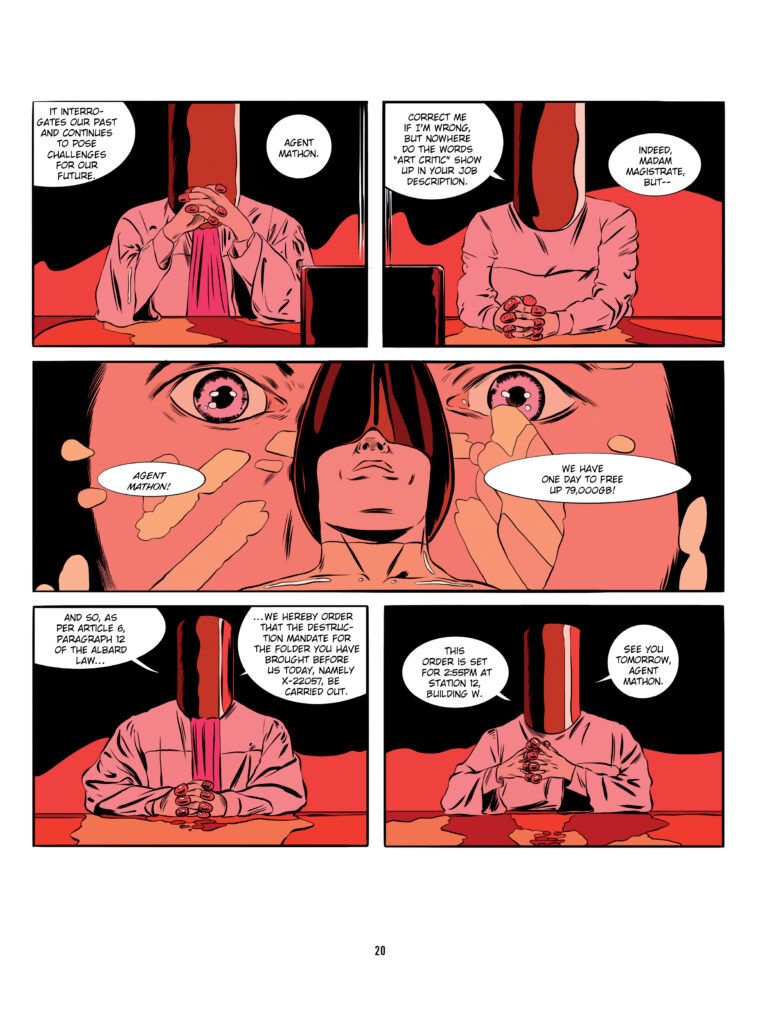 System Preference graphic novel